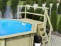 Preview: Badepool / Schwimmpool Karibu , Modell Eins B, Treppe, Garten & Wohnen
